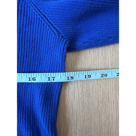 Lauren Ralph Lauren Women’s Cotton Ribbed Turtleneck Size Large 2105 - Picture 6 of 8